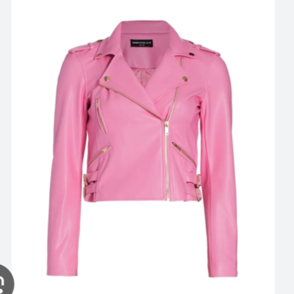 Generation Love Vegan Leather Moto Jacket